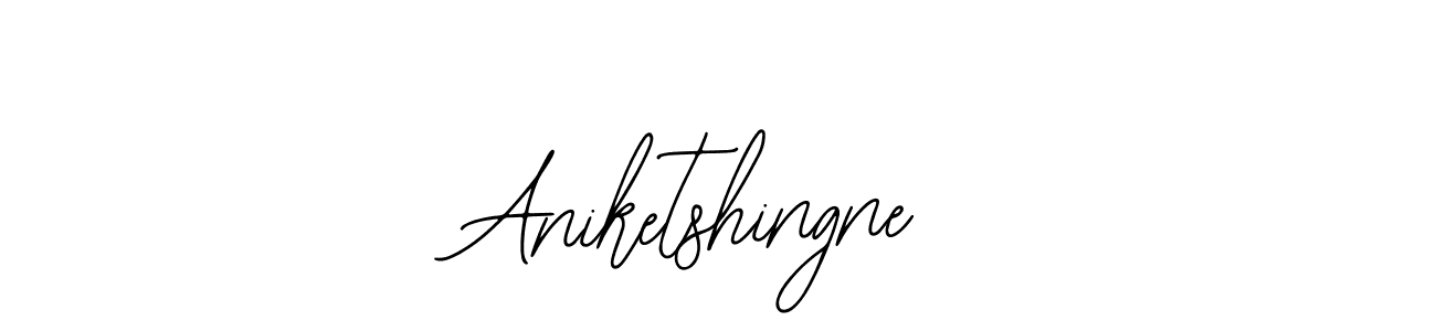 The best way (Bearetta-2O07w) to make a short signature is to pick only two or three words in your name. The name Aniketshingne include a total of six letters. For converting this name. Aniketshingne signature style 12 images and pictures png