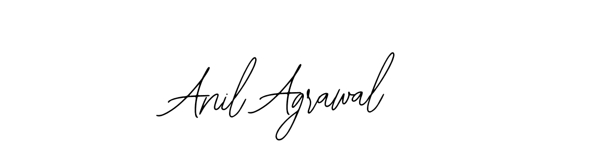 How to make Anil Agrawal signature? Bearetta-2O07w is a professional autograph style. Create handwritten signature for Anil Agrawal name. Anil Agrawal signature style 12 images and pictures png