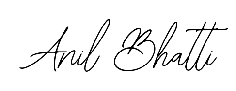 A timeless handwritten aesthetic for Anil Bhatti. The Bearetta-2O07w font gives your signature a handcrafted feel with natural curves. Anil Bhatti signature style 12 images and pictures png