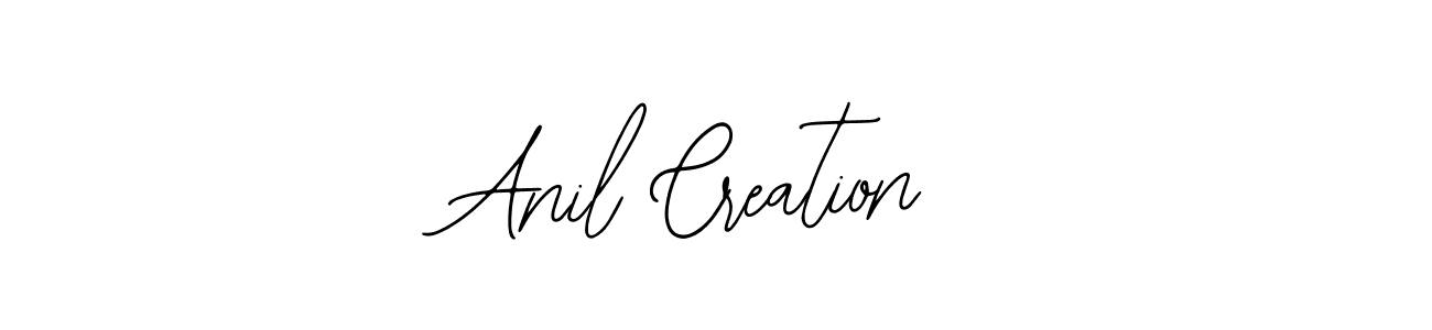 Use a signature maker to create a handwritten signature online. With this signature software, you can design (Bearetta-2O07w) your own signature for name Anil Creation. Anil Creation signature style 12 images and pictures png