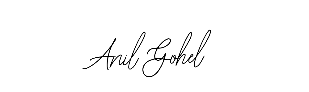 Make a beautiful signature design for name Anil Gohel. With this signature (Bearetta-2O07w) style, you can create a handwritten signature for free. Anil Gohel signature style 12 images and pictures png