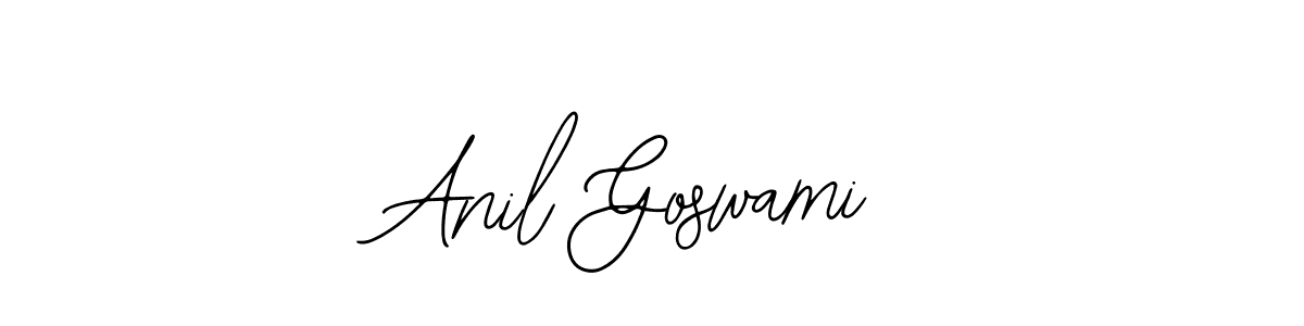 Make a short Anil Goswami signature style. Manage your documents anywhere anytime using Bearetta-2O07w. Create and add eSignatures, submit forms, share and send files easily. Anil Goswami signature style 12 images and pictures png