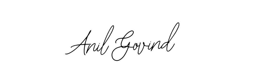 Use a signature maker to create a handwritten signature online. With this signature software, you can design (Bearetta-2O07w) your own signature for name Anil Govind. Anil Govind signature style 12 images and pictures png