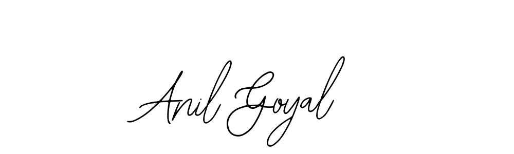 Make a beautiful signature design for name Anil Goyal. Use this online signature maker to create a handwritten signature for free. Anil Goyal signature style 12 images and pictures png
