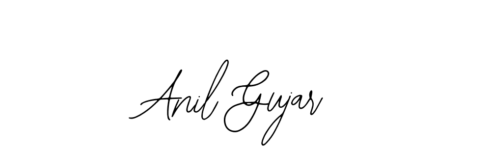 Similarly Bearetta-2O07w is the best handwritten signature design. Signature creator online .You can use it as an online autograph creator for name Anil Gujar. Anil Gujar signature style 12 images and pictures png