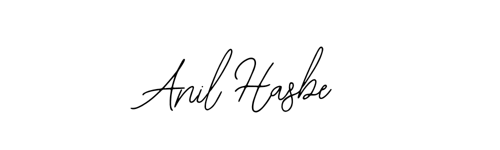Anil Hasbe stylish signature style. Best Handwritten Sign (Bearetta-2O07w) for my name. Handwritten Signature Collection Ideas for my name Anil Hasbe. Anil Hasbe signature style 12 images and pictures png