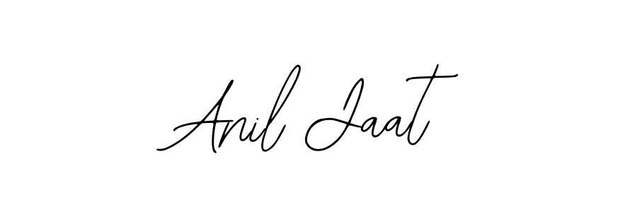 How to make Anil Jaat name signature. Use Bearetta-2O07w style for creating short signs online. This is the latest handwritten sign. Anil Jaat signature style 12 images and pictures png