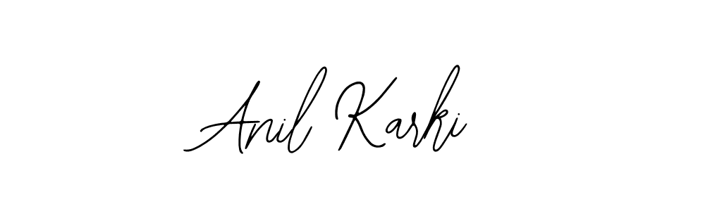 Also You can easily find your signature by using the search form. We will create Anil Karki name handwritten signature images for you free of cost using Bearetta-2O07w sign style. Anil Karki signature style 12 images and pictures png