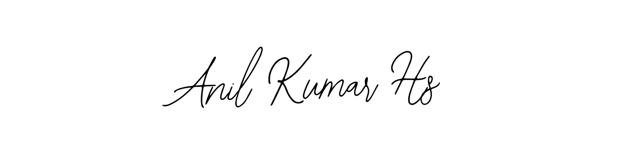 Also You can easily find your signature by using the search form. We will create Anil Kumar Hs name handwritten signature images for you free of cost using Bearetta-2O07w sign style. Anil Kumar Hs signature style 12 images and pictures png