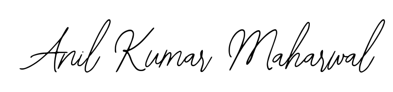 Make your name Anil Kumar Maharwal memorable on every contract using Bearetta-2O07w autograph style. Instant transparent background export available. Anil Kumar Maharwal signature style 12 images and pictures png