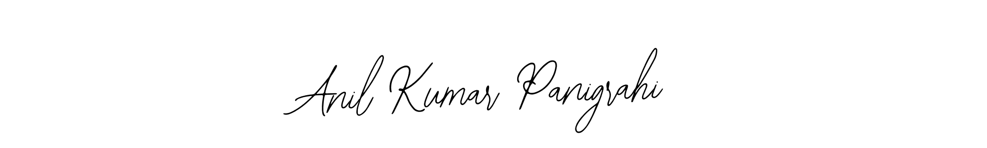 You should practise on your own different ways (Bearetta-2O07w) to write your name (Anil Kumar Panigrahi) in signature. don't let someone else do it for you. Anil Kumar Panigrahi signature style 12 images and pictures png