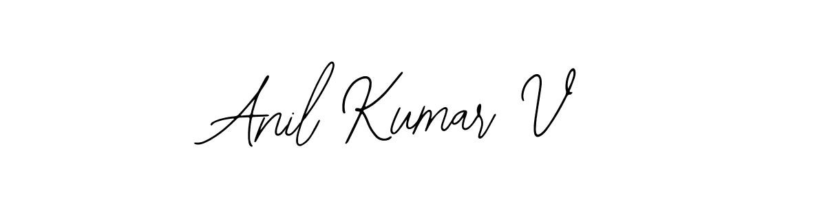 if you are searching for the best signature style for your name Anil Kumar V. so please give up your signature search. here we have designed multiple signature styles  using Bearetta-2O07w. Anil Kumar V signature style 12 images and pictures png