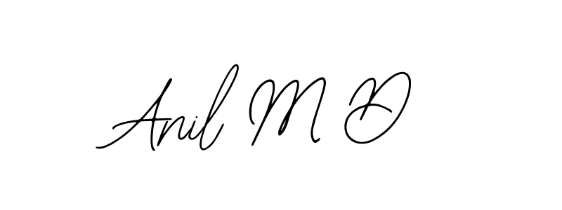 Similarly Bearetta-2O07w is the best handwritten signature design. Signature creator online .You can use it as an online autograph creator for name Anil M D. Anil M D signature style 12 images and pictures png