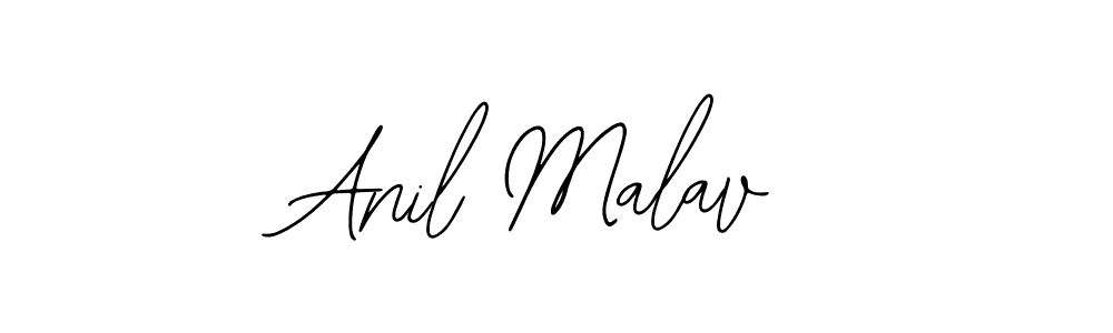 Bearetta-2O07w is a professional signature style that is perfect for those who want to add a touch of class to their signature. It is also a great choice for those who want to make their signature more unique. Get Anil Malav name to fancy signature for free. Anil Malav signature style 12 images and pictures png