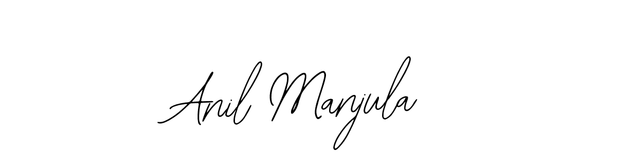 if you are searching for the best signature style for your name Anil Manjula. so please give up your signature search. here we have designed multiple signature styles  using Bearetta-2O07w. Anil Manjula signature style 12 images and pictures png