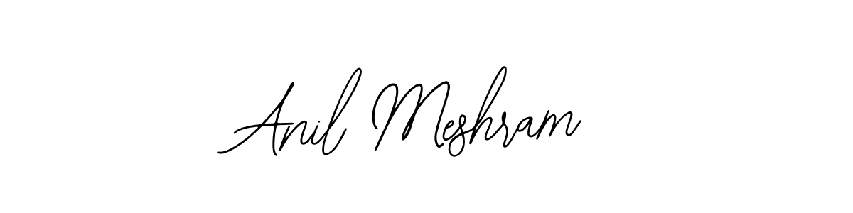 The best way (Bearetta-2O07w) to make a short signature is to pick only two or three words in your name. The name Anil Meshram include a total of six letters. For converting this name. Anil Meshram signature style 12 images and pictures png