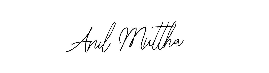 Design your own signature with our free online signature maker. With this signature software, you can create a handwritten (Bearetta-2O07w) signature for name Anil Muttha. Anil Muttha signature style 12 images and pictures png