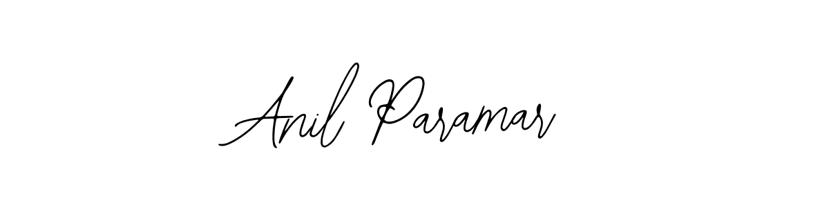 How to make Anil Paramar name signature. Use Bearetta-2O07w style for creating short signs online. This is the latest handwritten sign. Anil Paramar signature style 12 images and pictures png