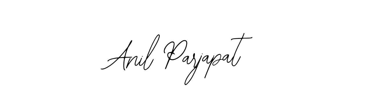 if you are searching for the best signature style for your name Anil Parjapat. so please give up your signature search. here we have designed multiple signature styles  using Bearetta-2O07w. Anil Parjapat signature style 12 images and pictures png