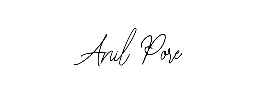 Also You can easily find your signature by using the search form. We will create Anil Pore name handwritten signature images for you free of cost using Bearetta-2O07w sign style. Anil Pore signature style 12 images and pictures png