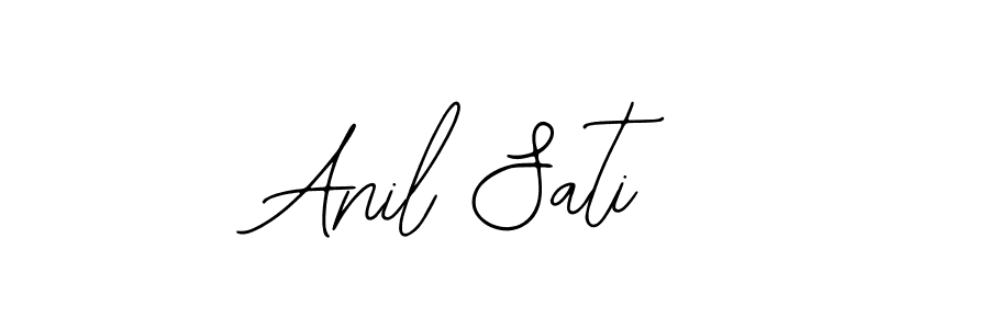 How to Draw Anil Sati signature style? Bearetta-2O07w is a latest design signature styles for name Anil Sati. Anil Sati signature style 12 images and pictures png