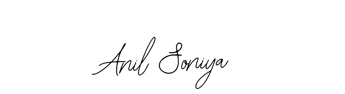 if you are searching for the best signature style for your name Anil Soniya. so please give up your signature search. here we have designed multiple signature styles  using Bearetta-2O07w. Anil Soniya signature style 12 images and pictures png