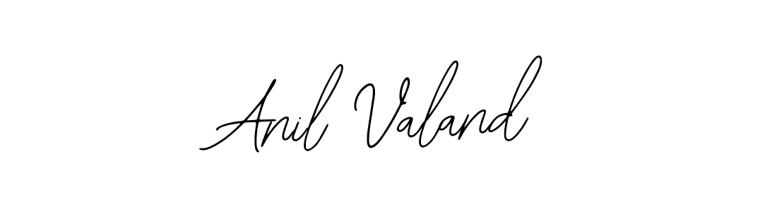 Bearetta-2O07w is a professional signature style that is perfect for those who want to add a touch of class to their signature. It is also a great choice for those who want to make their signature more unique. Get Anil Valand name to fancy signature for free. Anil Valand signature style 12 images and pictures png
