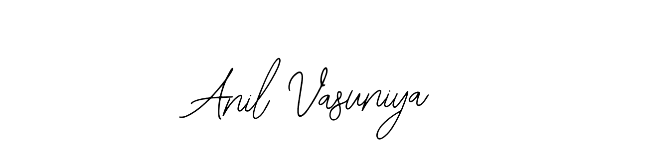 This is the best signature style for the Anil Vasuniya name. Also you like these signature font (Bearetta-2O07w). Mix name signature. Anil Vasuniya signature style 12 images and pictures png