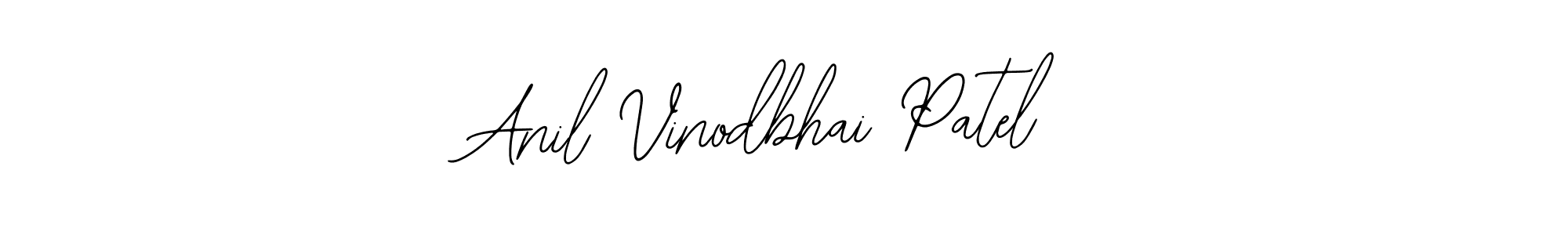 The best way (Bearetta-2O07w) to make a short signature is to pick only two or three words in your name. The name Anil Vinodbhai Patel include a total of six letters. For converting this name. Anil Vinodbhai Patel signature style 12 images and pictures png
