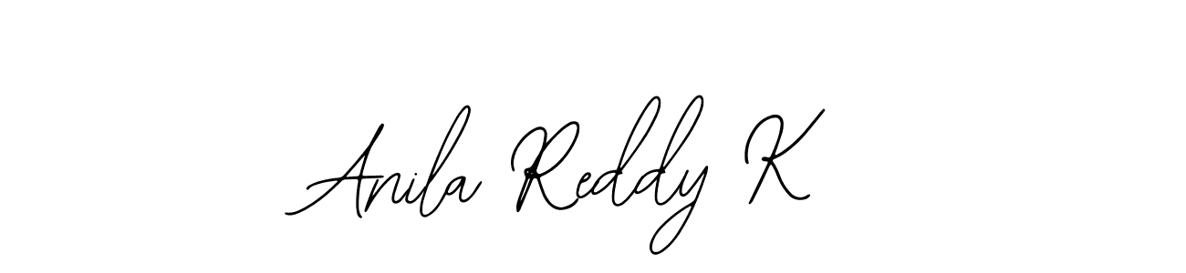 Also we have Anila Reddy K name is the best signature style. Create professional handwritten signature collection using Bearetta-2O07w autograph style. Anila Reddy K signature style 12 images and pictures png