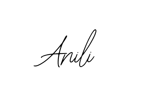 if you are searching for the best signature style for your name Anili. so please give up your signature search. here we have designed multiple signature styles  using Bearetta-2O07w. Anili signature style 12 images and pictures png