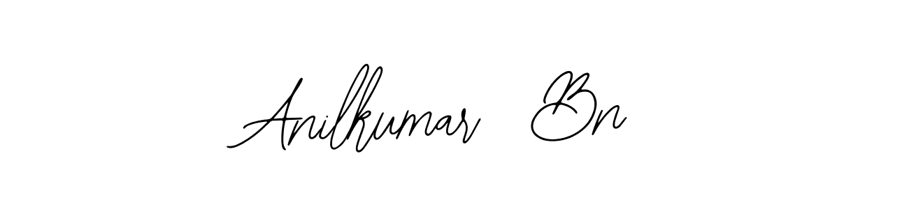 How to make Anilkumar  Bn signature? Bearetta-2O07w is a professional autograph style. Create handwritten signature for Anilkumar  Bn name. Anilkumar  Bn signature style 12 images and pictures png