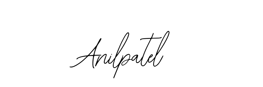 How to make Anilpatel signature? Bearetta-2O07w is a professional autograph style. Create handwritten signature for Anilpatel name. Anilpatel signature style 12 images and pictures png