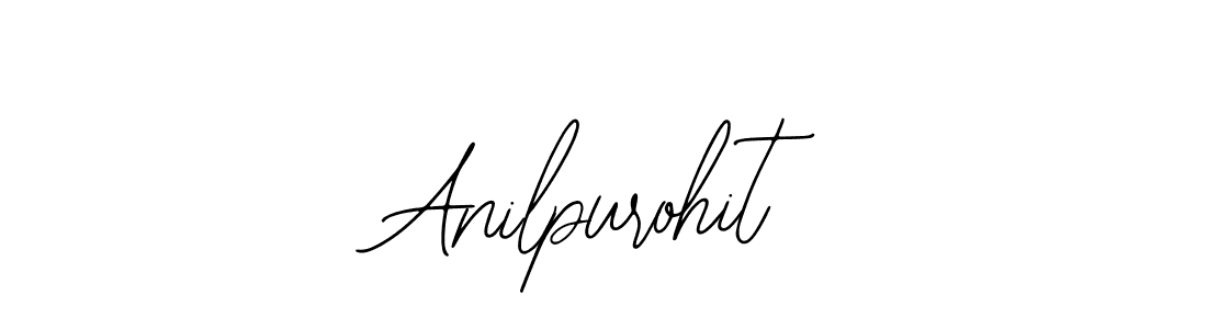 How to make Anilpurohit signature? Bearetta-2O07w is a professional autograph style. Create handwritten signature for Anilpurohit name. Anilpurohit signature style 12 images and pictures png