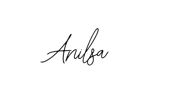 Use a signature maker to create a handwritten signature online. With this signature software, you can design (Bearetta-2O07w) your own signature for name Anilsa. Anilsa signature style 12 images and pictures png