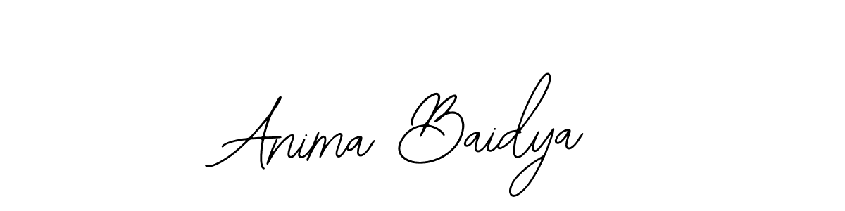 Create a beautiful signature design for name Anima Baidya. With this signature (Bearetta-2O07w) fonts, you can make a handwritten signature for free. Anima Baidya signature style 12 images and pictures png