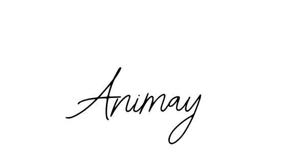 Use a signature maker to create a handwritten signature online. With this signature software, you can design (Bearetta-2O07w) your own signature for name Animay. Animay signature style 12 images and pictures png