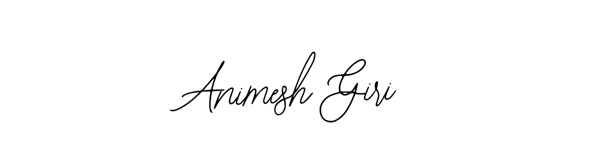 Animesh Giri stylish signature style. Best Handwritten Sign (Bearetta-2O07w) for my name. Handwritten Signature Collection Ideas for my name Animesh Giri. Animesh Giri signature style 12 images and pictures png