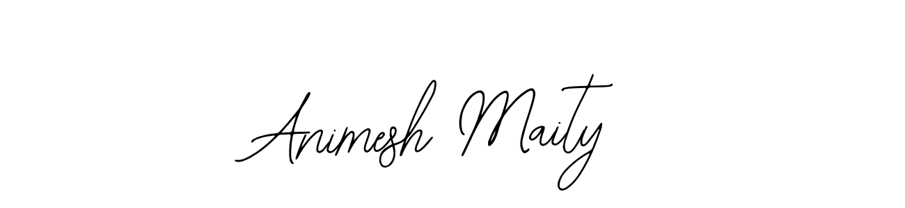 How to make Animesh Maity name signature. Use Bearetta-2O07w style for creating short signs online. This is the latest handwritten sign. Animesh Maity signature style 12 images and pictures png