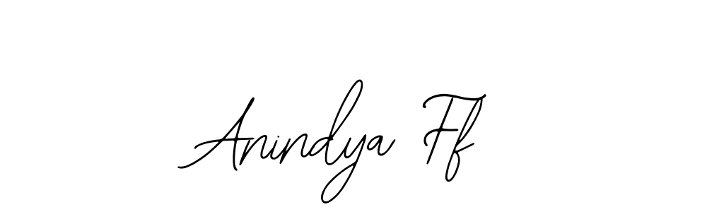 How to make Anindya Ff signature? Bearetta-2O07w is a professional autograph style. Create handwritten signature for Anindya Ff name. Anindya Ff signature style 12 images and pictures png