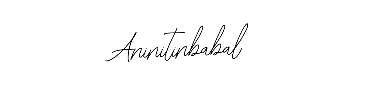 Aninitinbabal stylish signature style. Best Handwritten Sign (Bearetta-2O07w) for my name. Handwritten Signature Collection Ideas for my name Aninitinbabal. Aninitinbabal signature style 12 images and pictures png