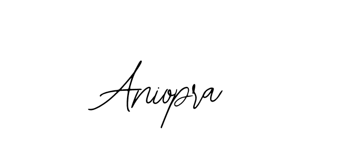 Create a beautiful signature design for name Aniopra. With this signature (Bearetta-2O07w) fonts, you can make a handwritten signature for free. Aniopra signature style 12 images and pictures png