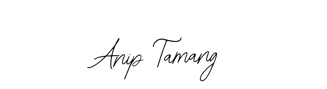 How to make Anip Tamang name signature. Use Bearetta-2O07w style for creating short signs online. This is the latest handwritten sign. Anip Tamang signature style 12 images and pictures png