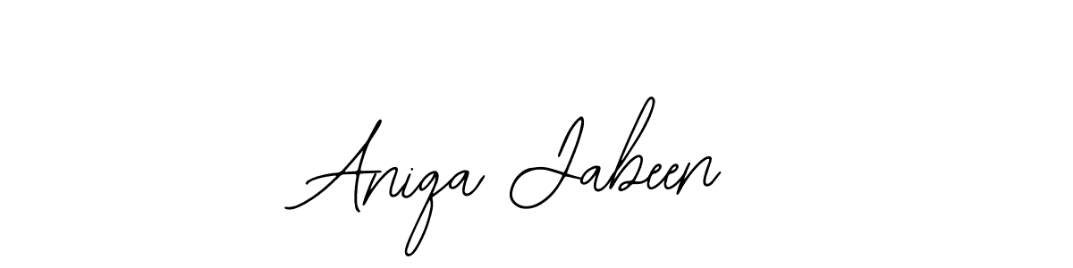 How to Draw Aniqa Jabeen signature style? Bearetta-2O07w is a latest design signature styles for name Aniqa Jabeen. Aniqa Jabeen signature style 12 images and pictures png