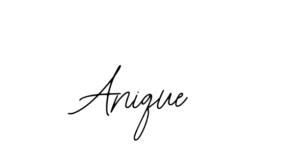 Best and Professional Signature Style for Anique. Bearetta-2O07w Best Signature Style Collection. Anique signature style 12 images and pictures png