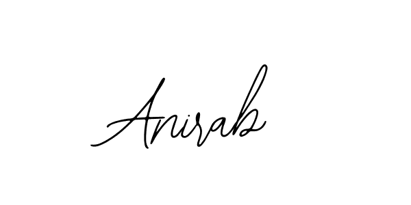 How to make Anirab name signature. Use Bearetta-2O07w style for creating short signs online. This is the latest handwritten sign. Anirab signature style 12 images and pictures png