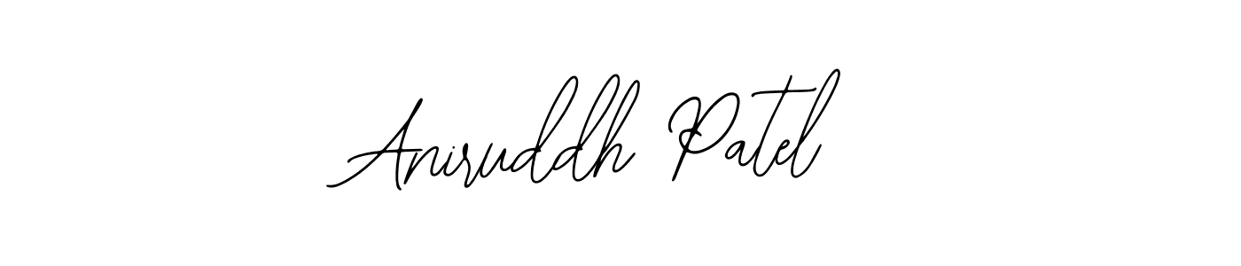 Create a beautiful signature design for name Aniruddh Patel. With this signature (Bearetta-2O07w) fonts, you can make a handwritten signature for free. Aniruddh Patel signature style 12 images and pictures png