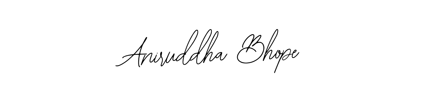 Make a beautiful signature design for name Aniruddha Bhope. With this signature (Bearetta-2O07w) style, you can create a handwritten signature for free. Aniruddha Bhope signature style 12 images and pictures png