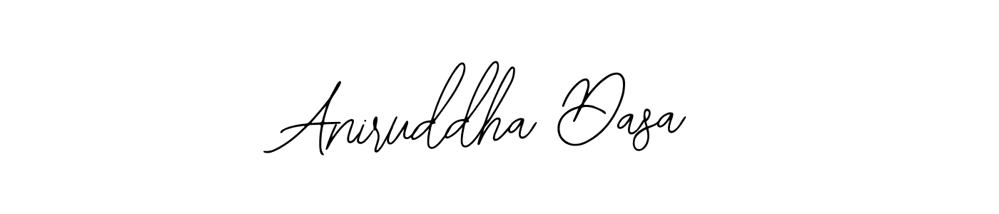 How to make Aniruddha Dasa name signature. Use Bearetta-2O07w style for creating short signs online. This is the latest handwritten sign. Aniruddha Dasa signature style 12 images and pictures png
