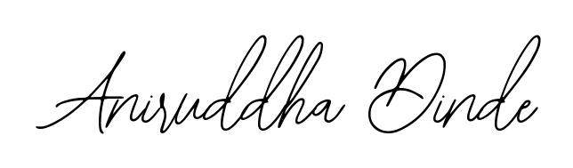 You should practise on your own different ways (Bearetta-2O07w) to write your name (Aniruddha Dinde) in signature. Don't let someone else do it for you. Aniruddha Dinde signature style 12 images and pictures png